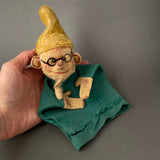 SCHUCO Dwarf Hand Puppet ~ 1920s Rare!