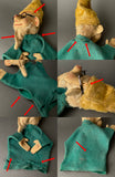 SCHUCO Dwarf Hand Puppet ~ 1920s Rare!