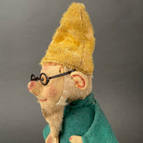 SCHUCO Dwarf Hand Puppet ~ 1920s Rare!