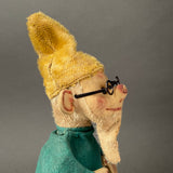 SCHUCO Dwarf Hand Puppet ~ 1920s Rare!