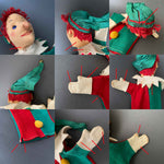 SCHUCO Mr Punch Hand Puppet ~ 1950s Rare!