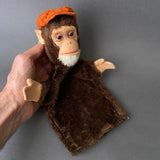 SCHUCO Monkey Hand Puppet ~ 1950s Rare!