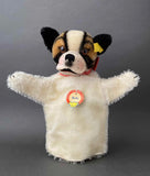 STEIFF Bully Bulldog Hand Puppet ~ ALL IDs 1959-63 Rare!