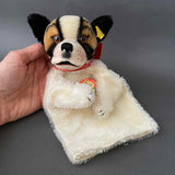 STEIFF Bully Bulldog Hand Puppet ~ ALL IDs 1959-63 Rare!
