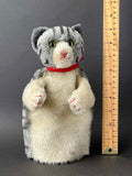 STEIFF Tabby Cat Hand Puppet ~ 1970s