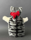 STEIFF Tabby Cat Hand Puppet ~ 1970s