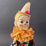 STEIFF Clown Hand Puppet ~ 1936-43 Rare!