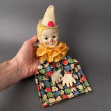 STEIFF Clown Hand Puppet ~ 1936-43 Rare!