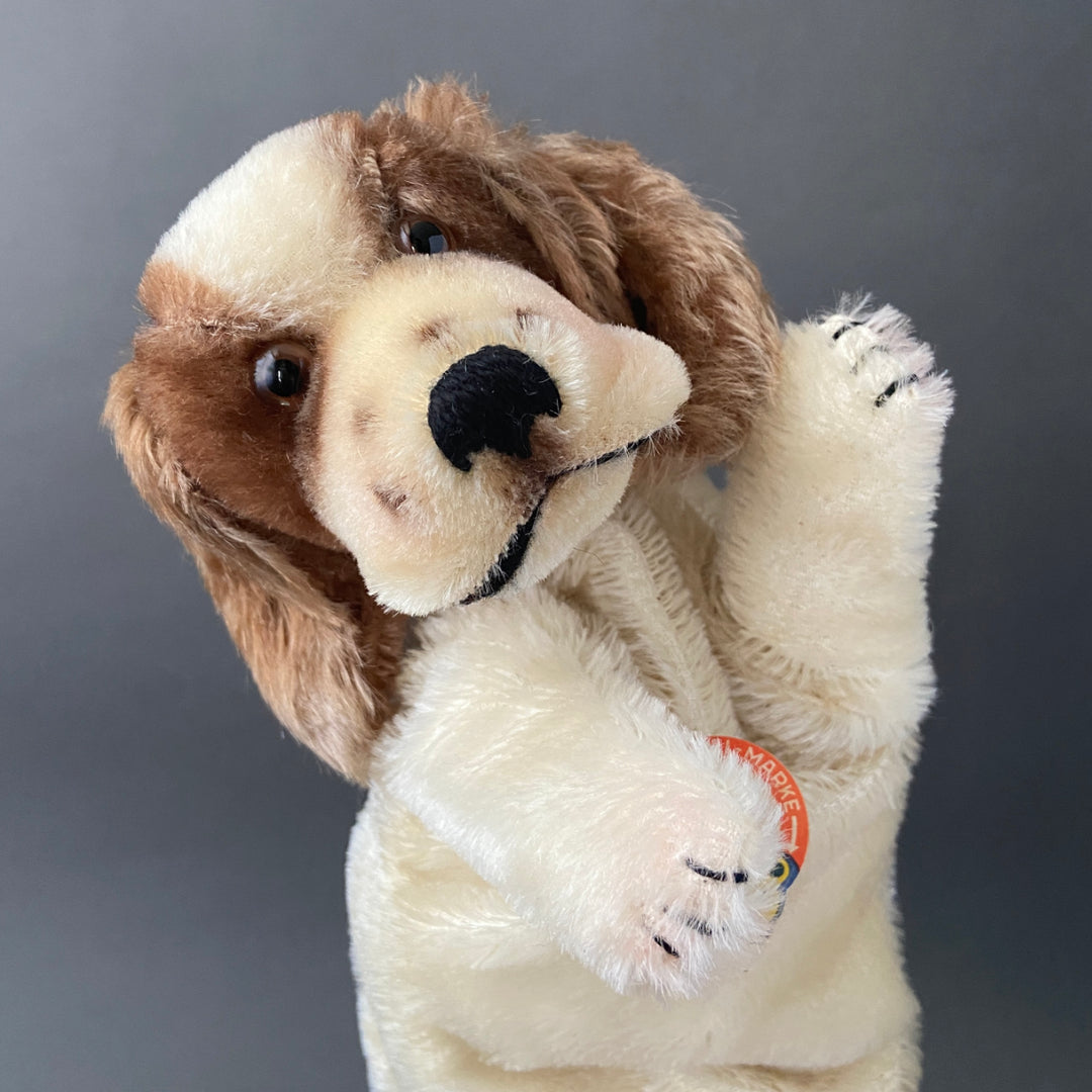 Steiff-Cocker-Dog-Hand-Puppet-