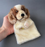STEIFF Cockie Dog Hand Puppet ~ ALL IDs 1959-67 Rare!