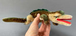 STEIFF Crocodile Stuffed Animal ~ circa 1960s