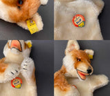 STEIFF Fox Hand Puppet ~ ALL IDs 1959-63 Rare!