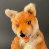STEIFF Fox Hand Puppet ~ ALL IDs 1959-63 Rare!