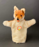 STEIFF Fox Hand Puppet ~ ALL IDs 1959-63 Rare!