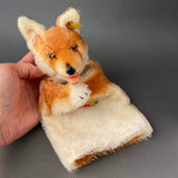 STEIFF Fox Hand Puppet ~ ALL IDs 1959-63 Rare!
