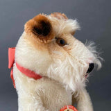 STEIFF Terrier Dog Hand Puppet ~ ALL IDs 1959-67 Rare!