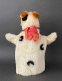 STEIFF Terrier Dog Hand Puppet ~ ALL IDs 1959-67 Rare!