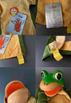 STEIFF Froggy Hand Puppet ~ ALL IDs 1963-67