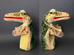 STEIFF Gaty Alligator Hand Puppet ~ 1950-60s