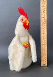 STEIFF Hen Hand Puppet ~ ALL IDs 1968-74 Rare!
