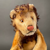 STEIFF Leo Lion Hand Puppet ~ 1950s Oversized Rare!