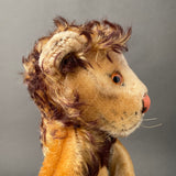 STEIFF Leo Lion Hand Puppet ~ 1950s Oversized Rare!
