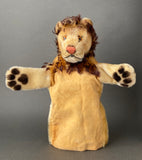 STEIFF Leo Lion Hand Puppet ~ 1950s Oversized Rare!