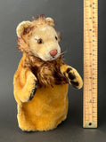 STEIFF Leo Lion Hand Puppet ~ 1950-60s