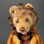 STEIFF Leo Lion Hand Puppet ~ 1958 ALL IDs Rare Early Model!