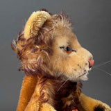 STEIFF Leo Lion Hand Puppet ~ 1958 ALL IDs Rare Early Model!