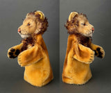 STEIFF Leo Lion Hand Puppet ~ 1958 ALL IDs Rare Early Model!