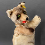 STEIFF Loopy Wolf Hand Puppet ~ ALL IDs 1959-67 Rare!