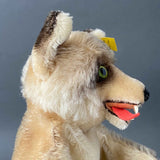 STEIFF Loopy Wolf Hand Puppet ~ ALL IDs 1959-67 Rare!