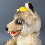 STEIFF Loopy Wolf Hand Puppet ~ ALL IDs 1959-67 Rare!