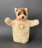 STEIFF Loopy Wolf Hand Puppet ~ ALL IDs 1959-67 Rare!