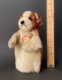 STEIFF Molly Dog Hand Puppet ~ ALL IDs 1950-58 Rare!