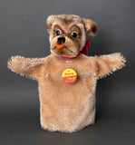 STEIFF Mopsy Dog Hand Puppet ~ ALL IDs 1968-78