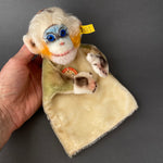 STEIFF Mungo Monkey Hand Puppet ~ ALL IDS 1958 Rare!