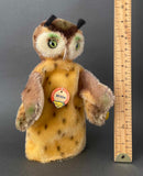 STEIFF Wittie Owl Hand Puppet ~ ALL IDs 1959-67