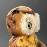 STEIFF Wittie Owl Hand Puppet ~ ALL IDs 1955-58 Rare!