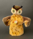 STEIFF Wittie Owl Hand Puppet ~ ALL IDs 1959-67
