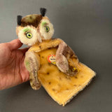 STEIFF Wittie Owl Hand Puppet ~ ALL IDs 1959-67