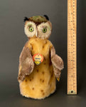 STEIFF Wittie Owl Hand Puppet ~ 1955-58 ALL IDs Early Model!