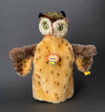 STEIFF Wittie Owl Hand Puppet ~ 1955-58 ALL IDs Early Model!