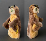 STEIFF Wittie Owl Hand Puppet ~ 1955-58 ALL IDs Early Model!