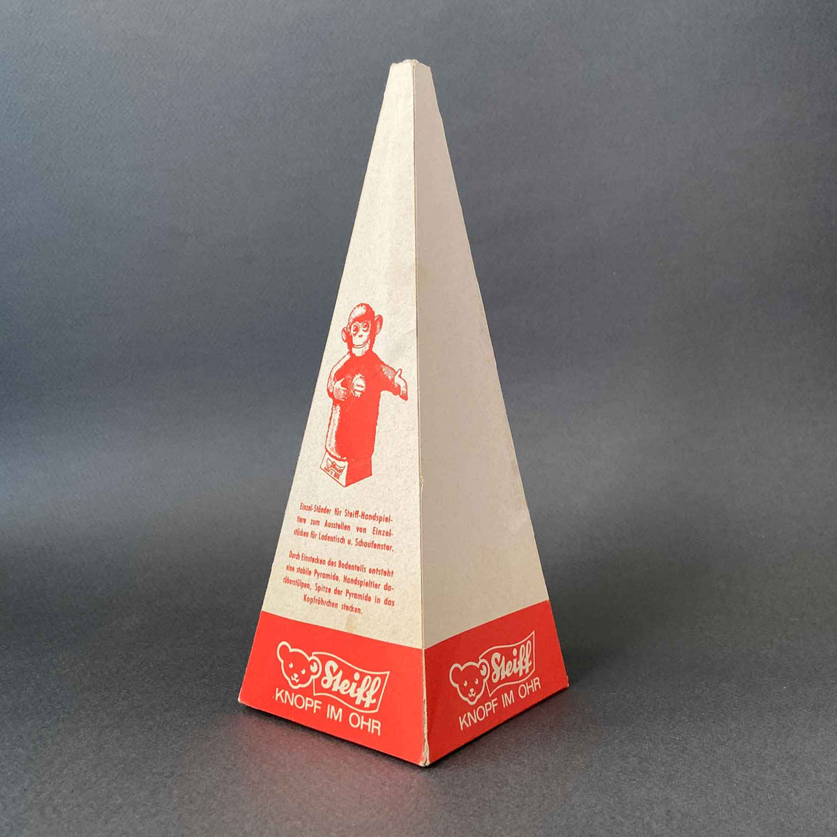 STEIFF Paper Stand for Hand Puppets ~ Rare 1960s – Once Upon A Puppet