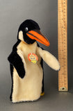 STEIFF Penguin Hand Puppet ~ ALL IDs 1967 Rare!