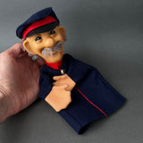 STEIFF Policeman Hand Puppet ~ 1972-78