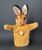 STEIFF Rabbit Hand Puppet ~ ALL IDs 1950-58 Rare!