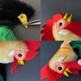 STEIFF Rooster Hand Puppet ~ 1968-74